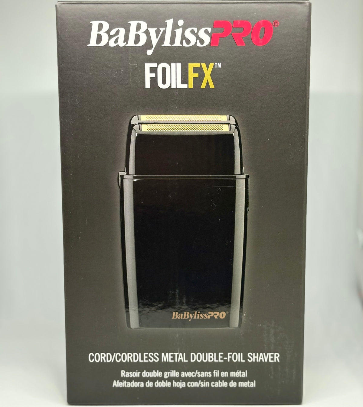 Shaver BaBylissPro FoilFX02 Black
