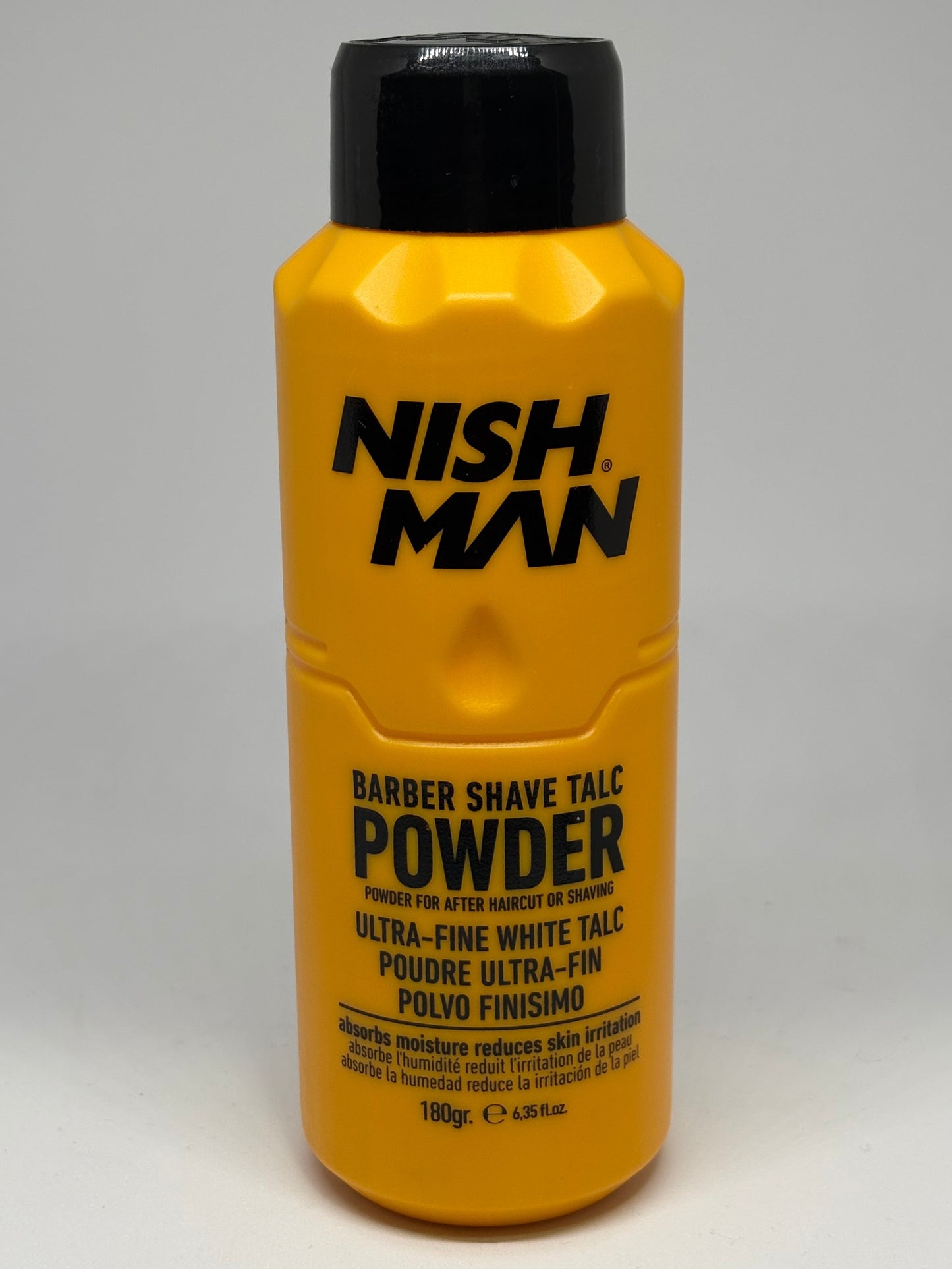 Talco fragancia Nish Man 180 Gr