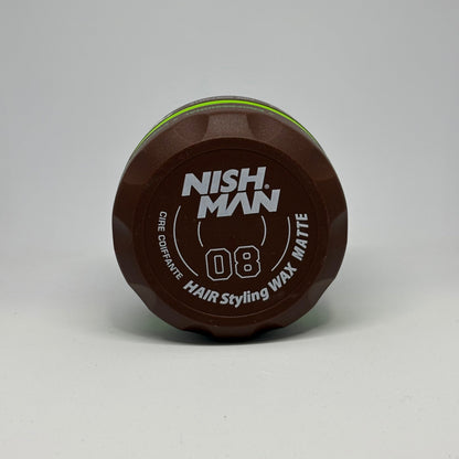 Cera Wax Matte 08 Nishman 150gr