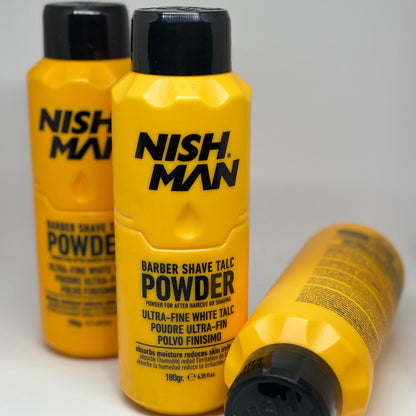 Talco fragancia Nish Man 180 Gr