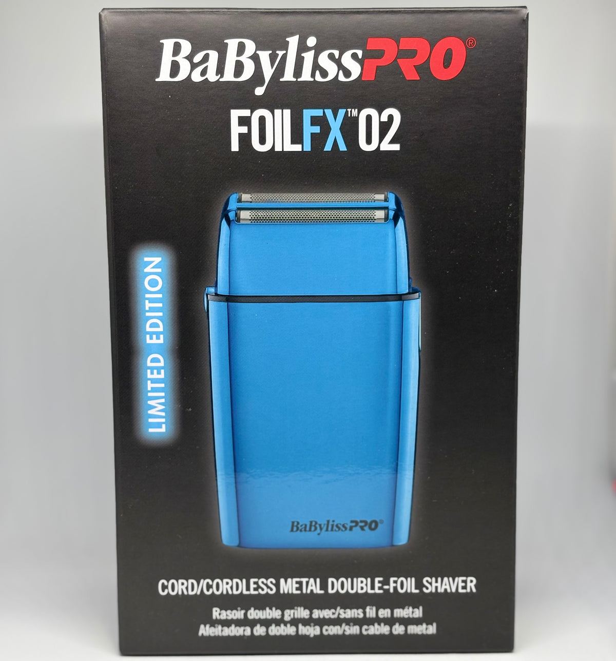 Shaver BabylissPro FoilFX 02 Blue